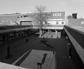 Elevated view of main area from South.