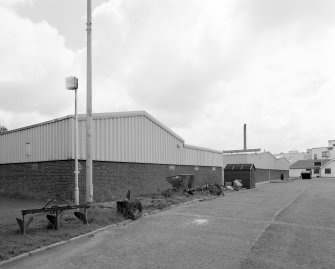 View of worksheds from West North West