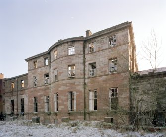 View from West North West of main block garden front