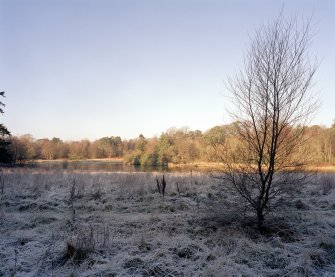 View over loch from South