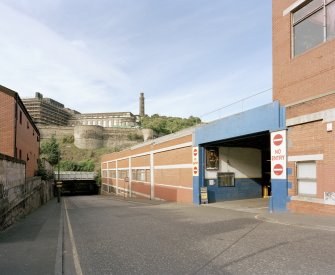 View from South South West showing main exit to New Street