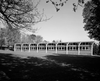 Occupational Therapy. View of W elevation from W