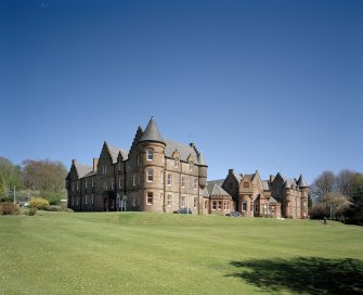 Gowrie House, view from South West