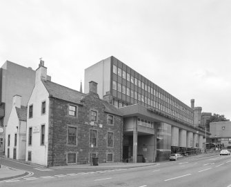 View of Bank Street side from WNW