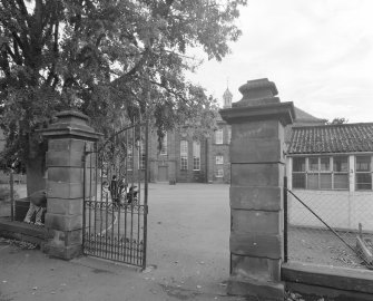 View of North Gate from NW.