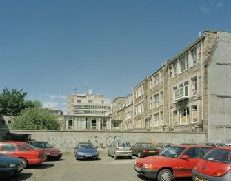 View of rear of Chalmers Street from South.