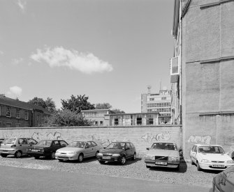 View of Chalmers Street modern block fromSouth