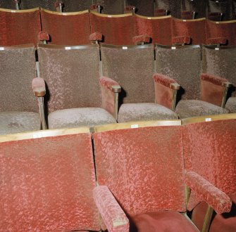 Interior.
Detail of gallery seating.