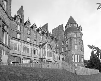 View of SE elevation from S