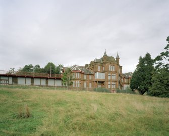 View of Villa block 2 from South