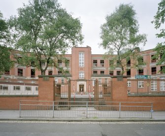 View of main E front from E