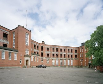 View of main E front from SE