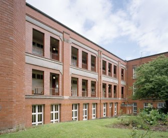 View of SW wing from S