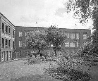 View of SE wing from SW