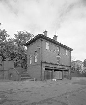 View of Janitor's house from SE