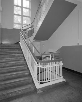 View of N staircase