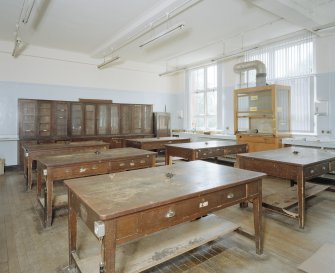View of science laboratory