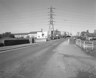 View of deck from S showing Skirsa Street housing