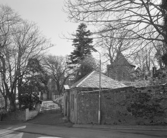 View of gate lodge from West
