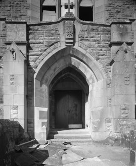 Detail of chapel door