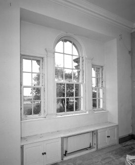 Interior. View of Venetian window on first floor landing