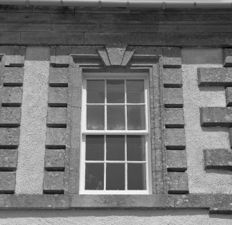Detail of window on South front first floor