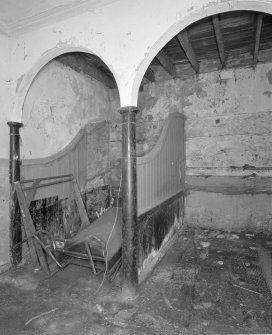 Interior.
View of two stalls.