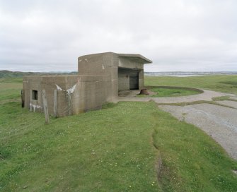View of N emplacement from SE