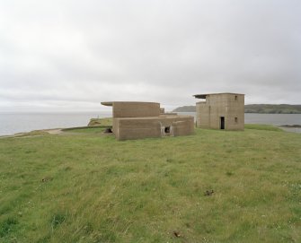 General view of battery from NW