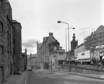 General view from Candlemaker Row to S