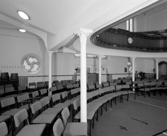 Interior view of main church from WNW