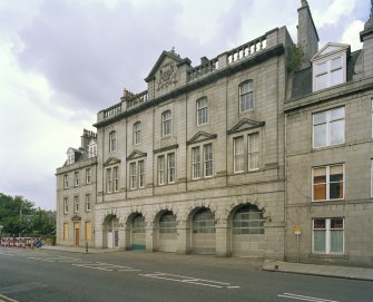 View from south west showing main frontage onto King Street