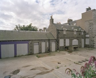 Range on south side of courtyard, view from north east