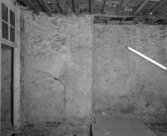 Interior. Room LG-18 View of East wall