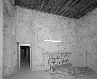 Interior. Room UG-17 View of West wall