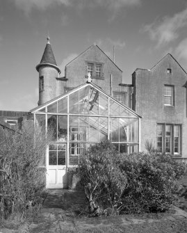 View of conservatory from West