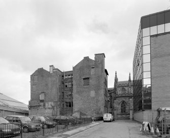 General view from WSW showing brickwork