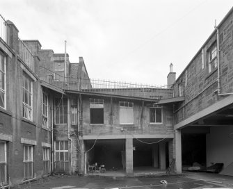 View of E side of courtyard