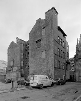 View from SW showing brickwork