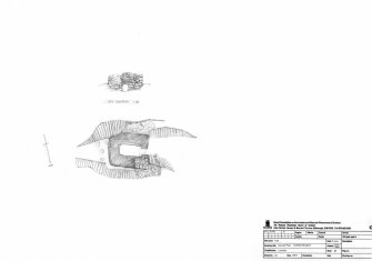 RCAHMS survey drawing: Fae, Lime kiln, ground plan.