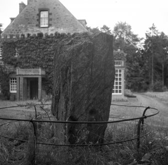 General view of Kilvannie Standing Stone, looking E.