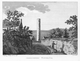 View of Abernethy Tower.
