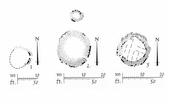 Publication Drawing; enclosures, 1 to 3 Barnluasgan.
Photographic Copy