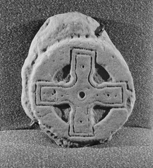 View of Rosemarkie no. 6 cross slab fragment.