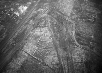 Rough Castle: aerial view.