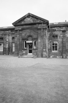 View of main entrance, Ralston Golf Club House, Paisley.