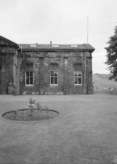 View of S wing from W, Ralston Golf Club House, Paisley.