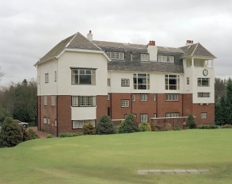 View of Ranfurly Castle Golf Club, Bridge of Weir from NW.