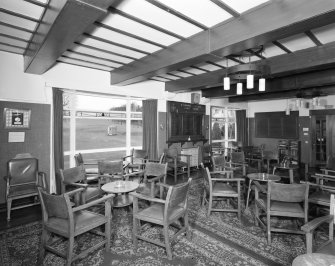 Interior of Ranfurly Castle Golf Club, Bridge of Weir.
View from SE of smoking room on second floor.