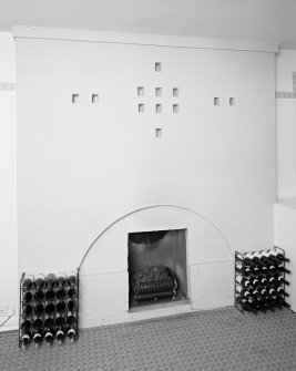 Interior of Ranfurly Castle Golf Club, Bridge of Weir.
Detail of fireplace in dining room on first floor.